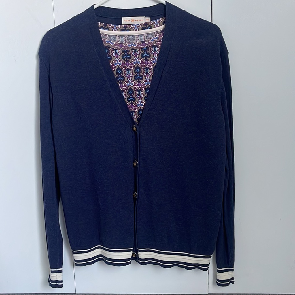 Tory Burch Cardigan And Shirt